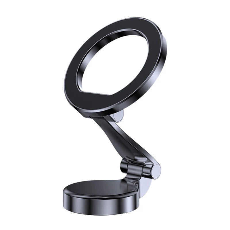 Upgrade MagSafe Car Phone Holder Car Magnetic Phone Stand Strong Magnetic 360°Rotatable Foldable Metal Suction Cup Phone Mount