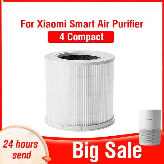PM2.5 Xiaomi Hepa Filter 4 Compact Xiaomi Activated Carbon Filter 4 Compact for Xiaomi Smart Air Purifier 4 Compact Filter