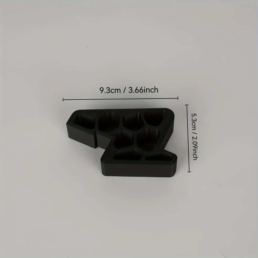 1 Heavy-Duty Wedge Anti-Slip Door Stopper-Suitable for Indoor Use, Easy to Install/Remove,Compatible with Balcony & Window Doors