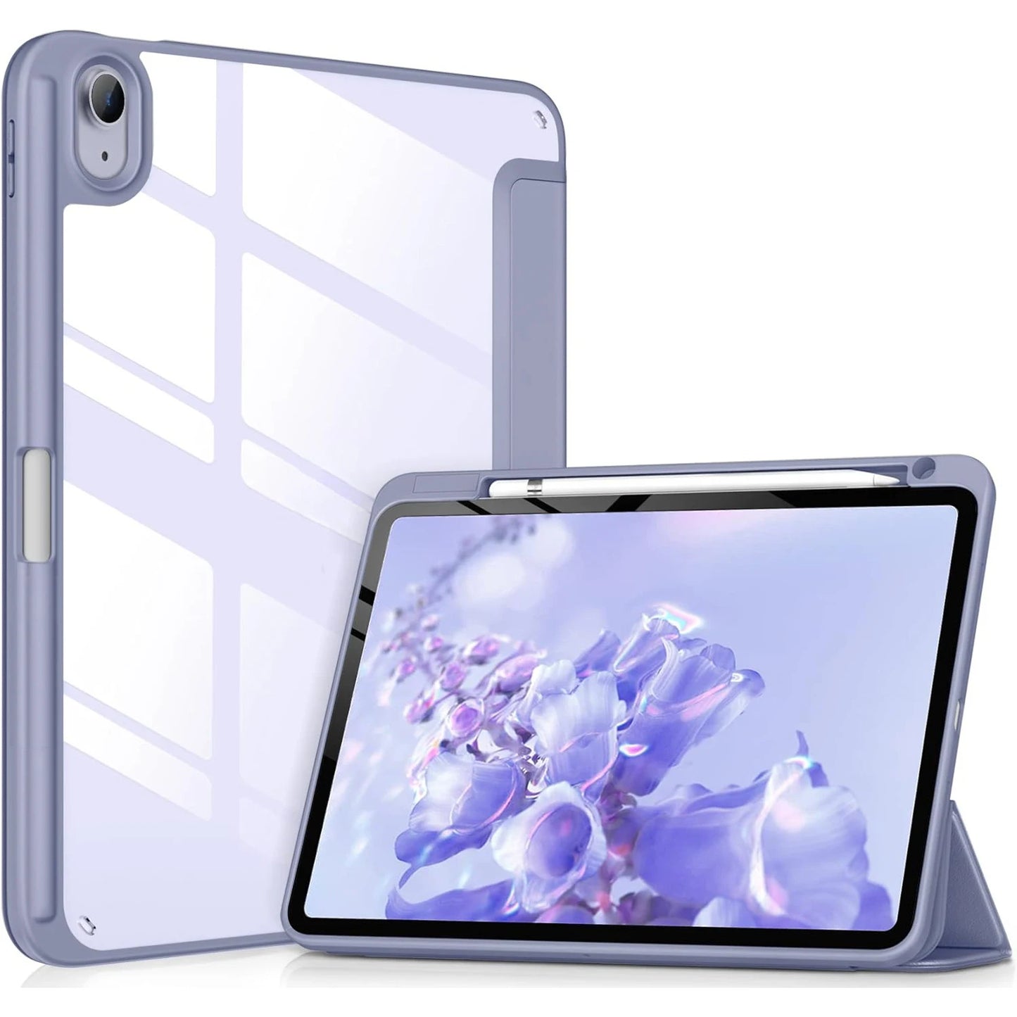 Чехол-книжка для планшета iPad 10 2022 10-го поколения (10,9'')/11 2025 11-го поколения (A16) 11'', акриловый, с держателем для стилуса, функцией автоматического включения/выключения.