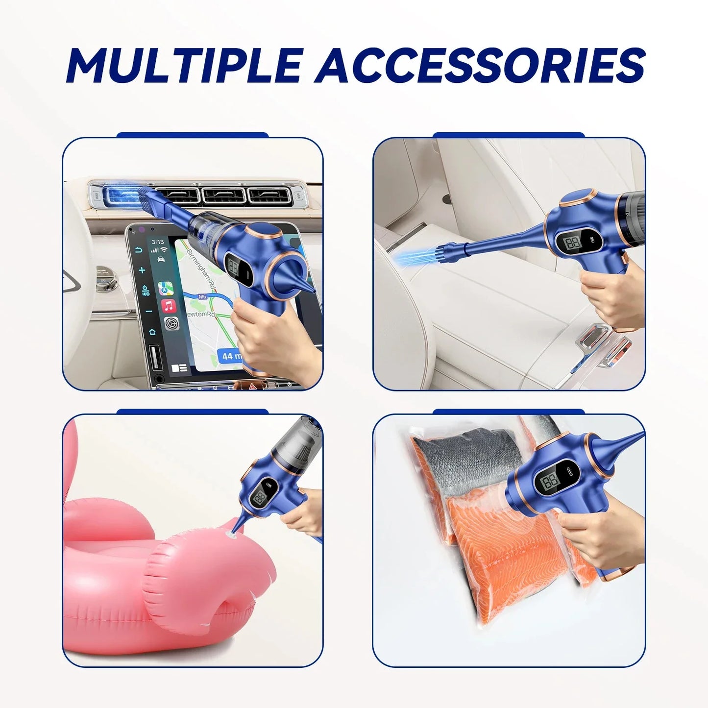 NEW Xiomi Original 198000Pa 5 in1 Wireless Vacuum Cleaner Automobile Portable Robot Vacuum Cleaner Handheld For Office Car Home