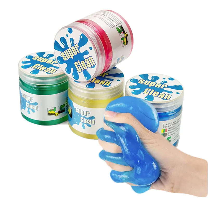 Cleaning Gel for Car, Detailing Clean Slime, Car Interior Putty Cleaner, Universal Keyboard Notebook Magic Cleanser Mud