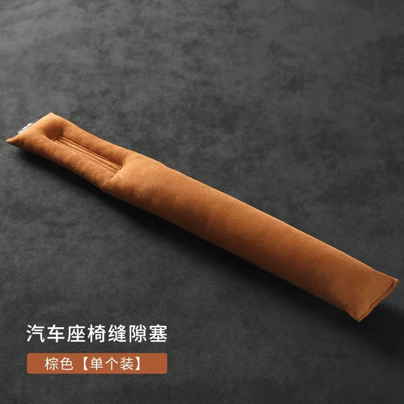 Car Seat Gap Filler Soft Car Styling Padding Leather Leak Pad Plug Spacer Universal Interior Accessories Car Organizer