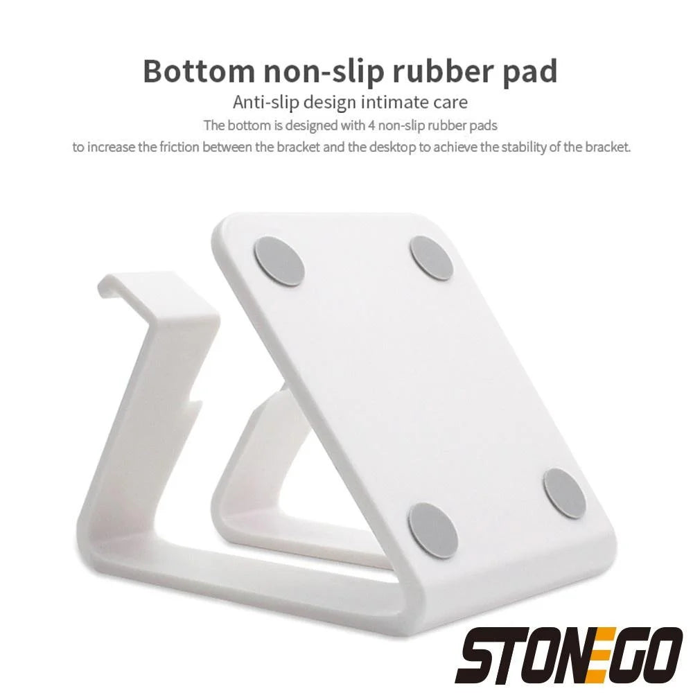Desk Phone Holder Triangle Mobile Stand For Cell Phone Tablet Universal plastic Phone Stand