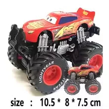 Pixar Cars 2 3 Wrestler Mater And Lightning Mcqueen Racing Series Metal Alloy Vehicle Toys For Kids High Legged Collectible Gift