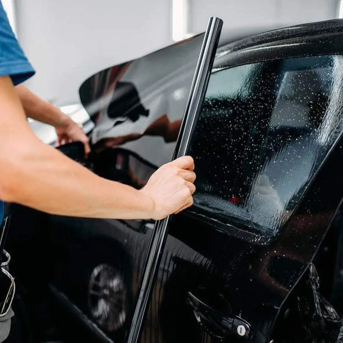 50cmx3/6m Car Window Privacy Tint Film Auto Vinyl Anti Look Dark Glass Foils Sticker Summer Solar UV Films Protector Accessories