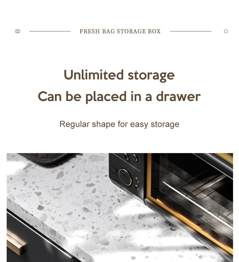 Drawer Organizer Storage Plastic Drawers Storage Kitchen Organizers Compatible Pantry Ziplock Bag Organizer Kitchen Gadgets