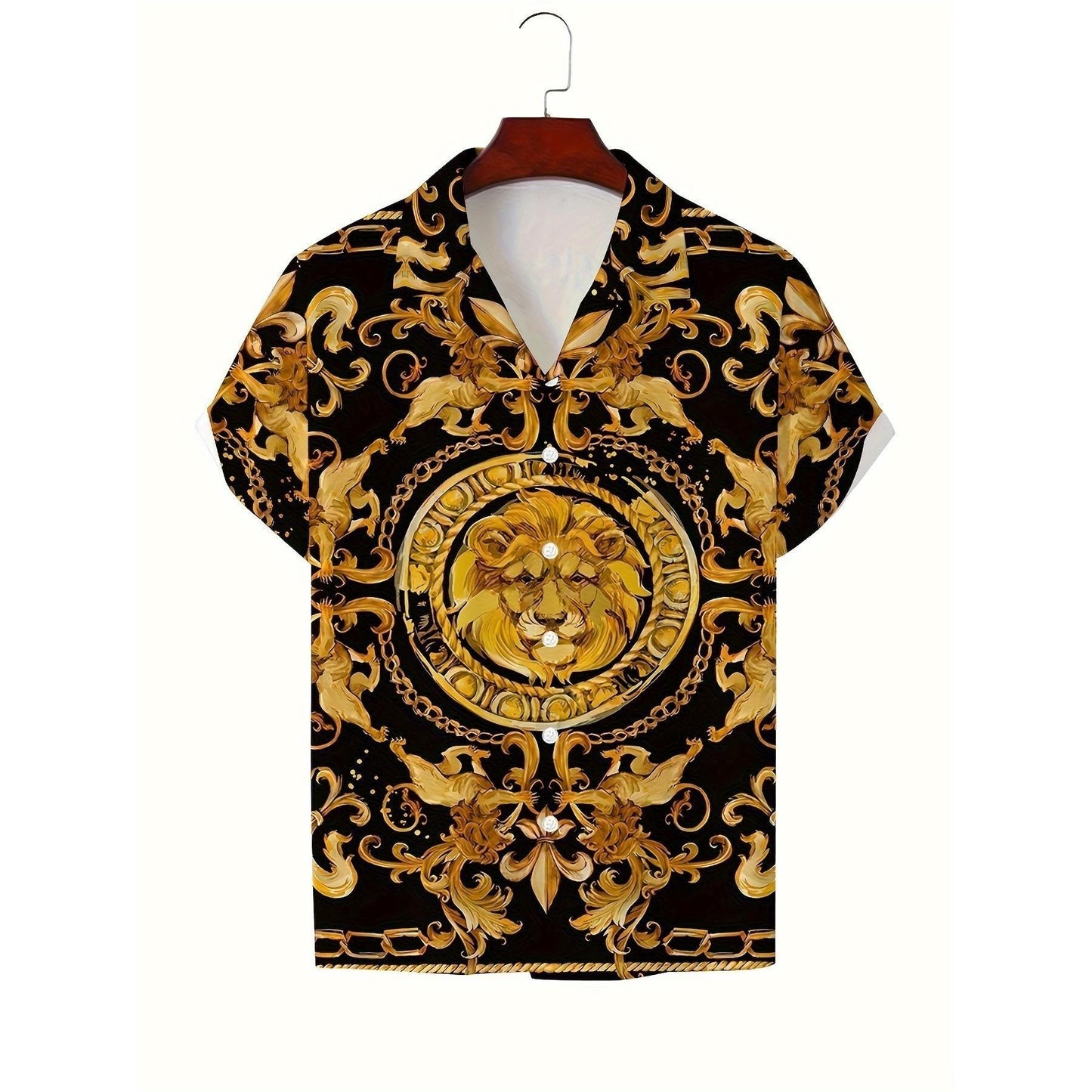 Men's Fashion Hawaiian Digital Printing Shirt