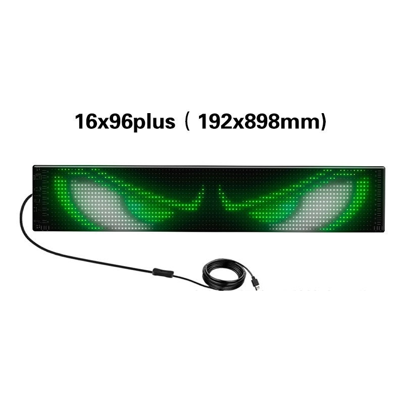 Car Flexible Advertising Bluetooth Smart Screen