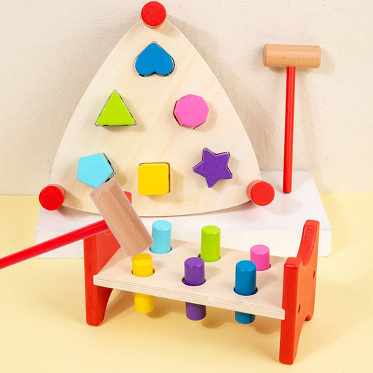 Early Education Puzzle Pile-driving Toy