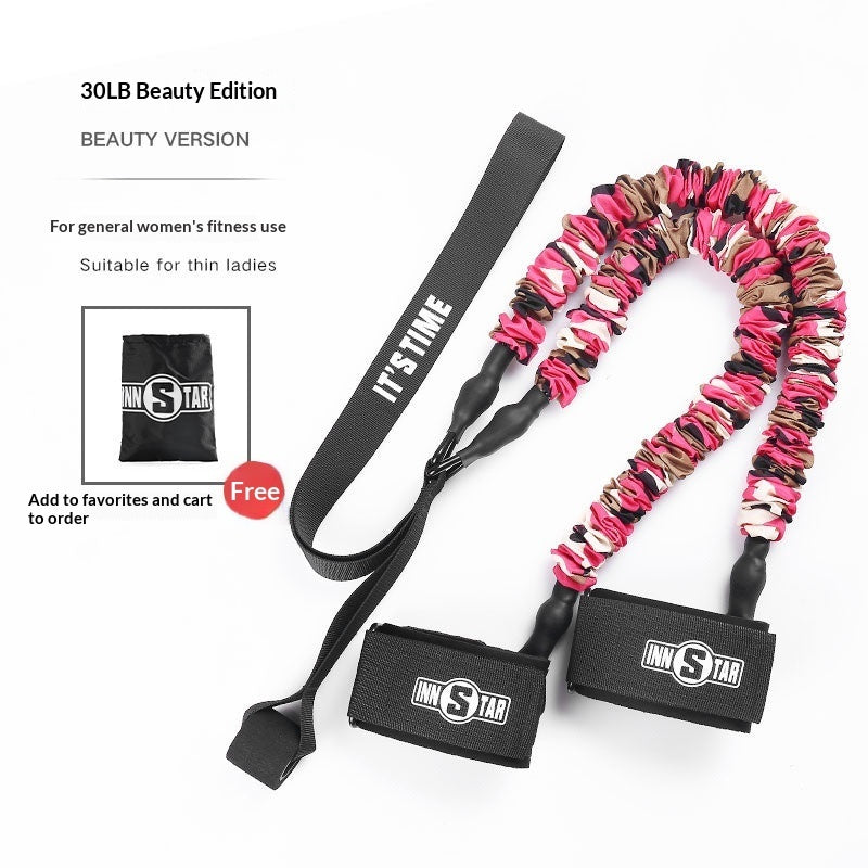 Women's Glute Training With Resistance Bands