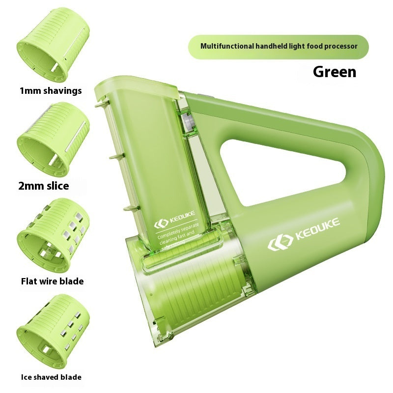 Electric Hand-held Light Food Cooking Machine For Cutting Vegetables