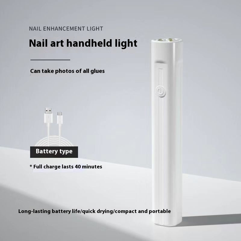 Hot Lamp Second Generation Handheld In-line Lamps Not Easy To Black Hand Upgrade Power Storage Design Portable