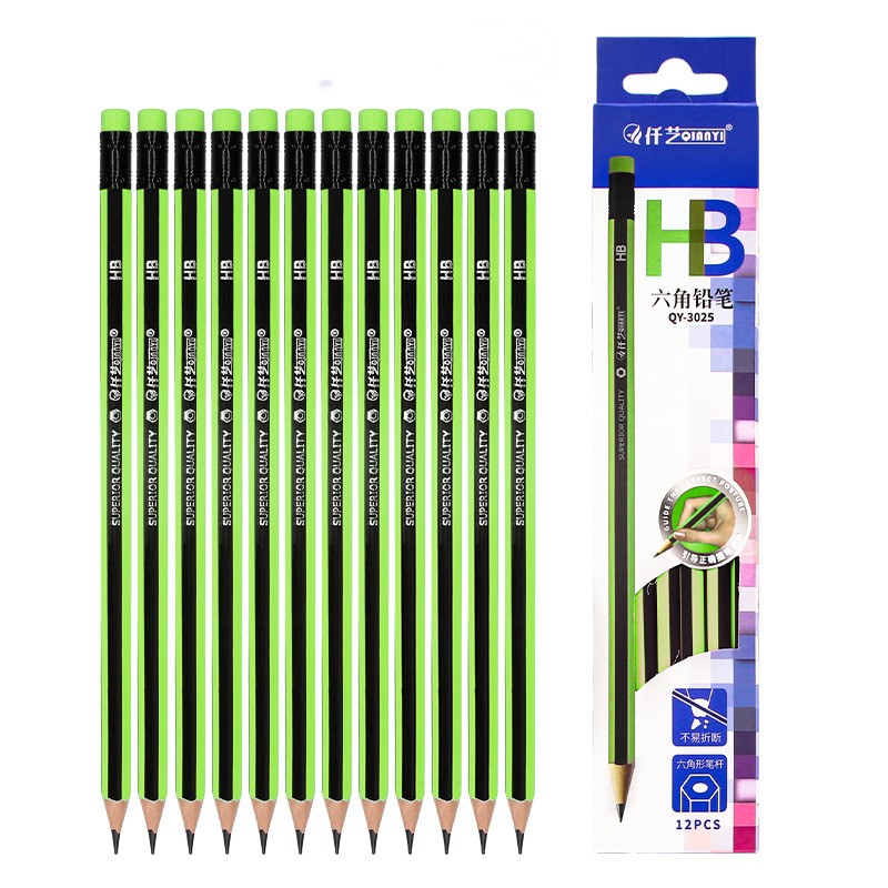 2B Sketch Pen Hexagonal Posture Children's Pencil