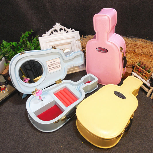 Spin Dancing Girl Jewelry Music Box