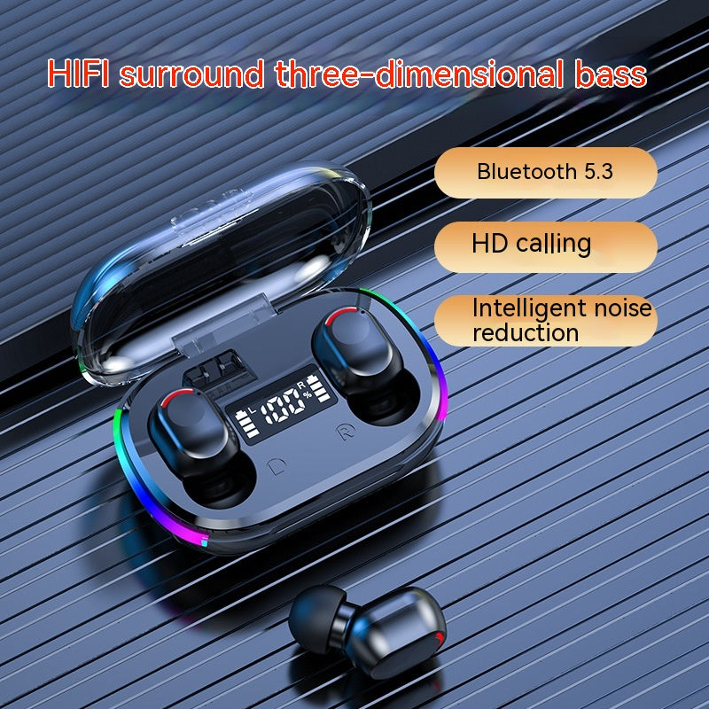 Digital Display Colorful In-ear Bluetooth Headset