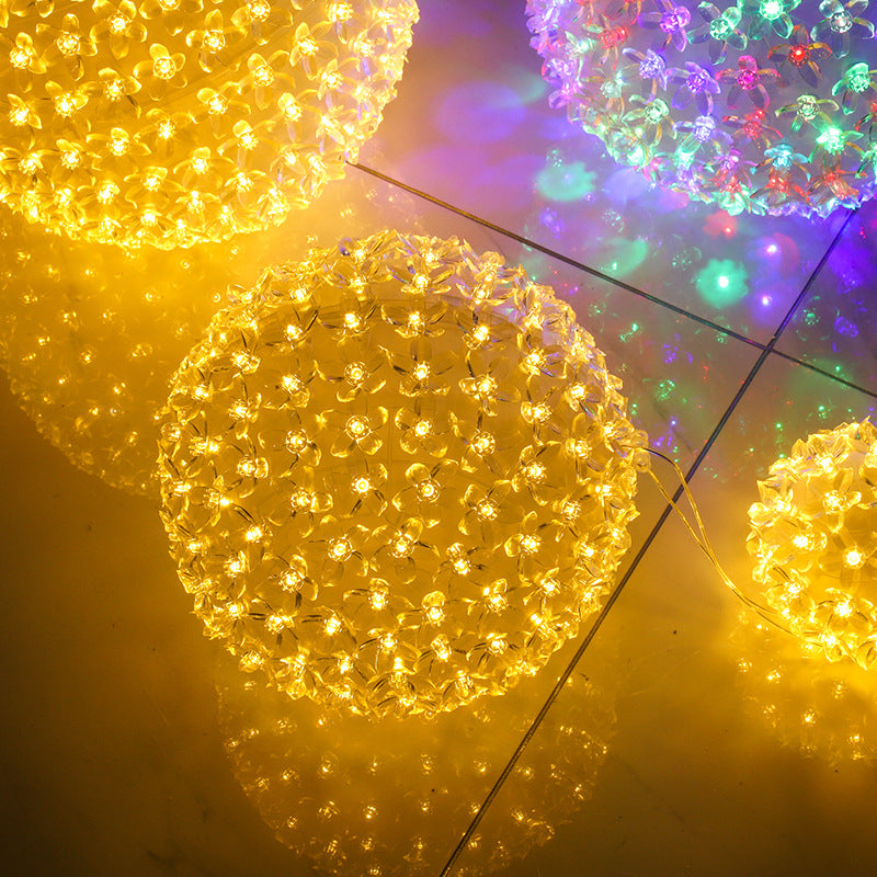 LED Colored Ceiling Lighting Chain Starry Sky Landscape Lamp