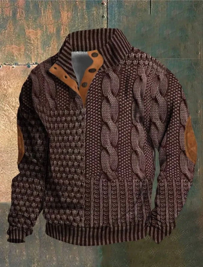 3D Digital Series Printed Sweatshirt