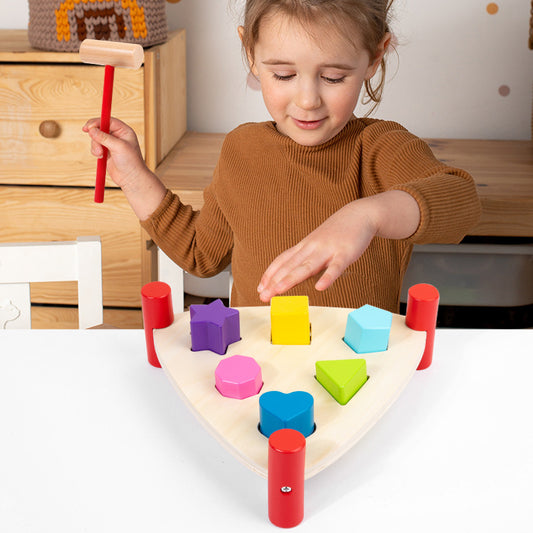 Early Education Puzzle Pile-driving Toy