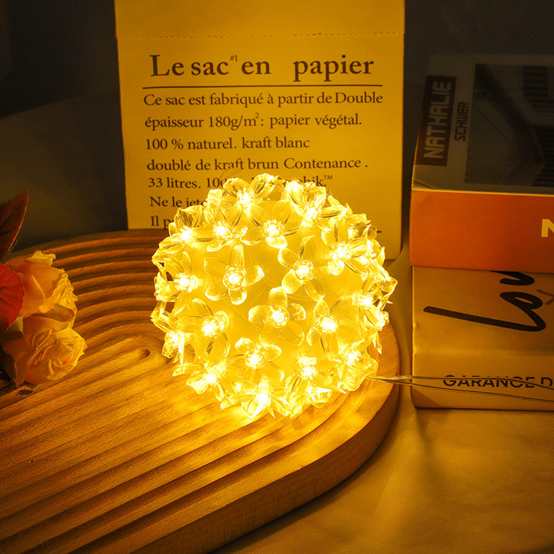 LED Colored Ceiling Lighting Chain Starry Sky Landscape Lamp
