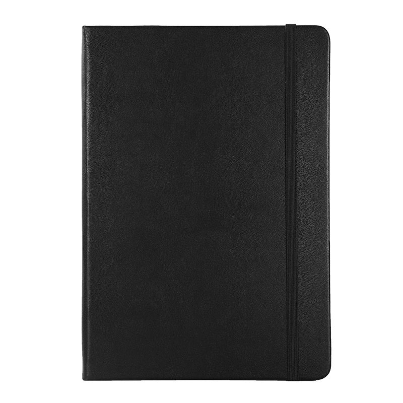 A5 Hard Case Pu Binding Band Notepad Cute Journal Book