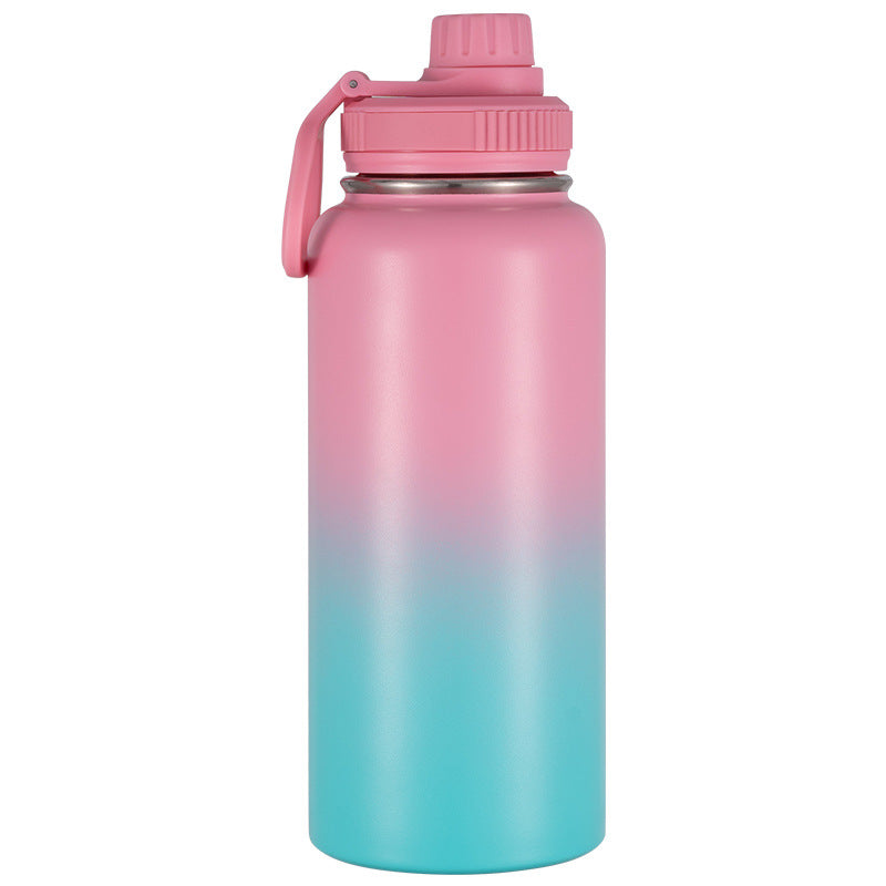 Double 304 Stainless Steel Space Pot Outdoor Vacuum Cup