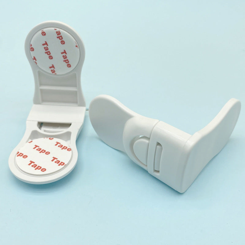 Children's Multi-function Anti-pinch Hand Refrigerator Right-angle Cabinet Door Lock