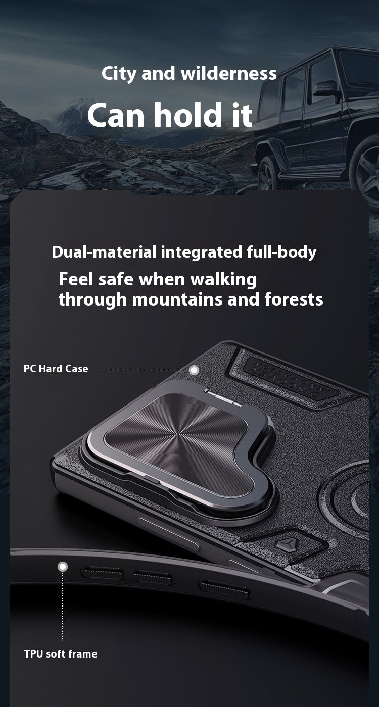 Magnetic Phone Case Lens Bracket Privacy Rear Shell