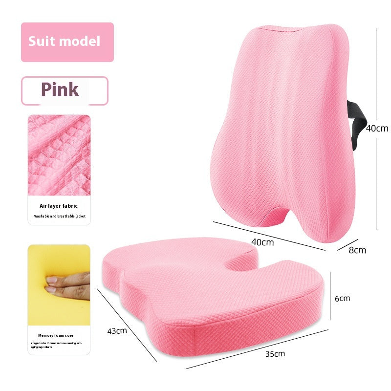 Office Waist Support Cushion Chair Backrest Waist Pillow Backrest