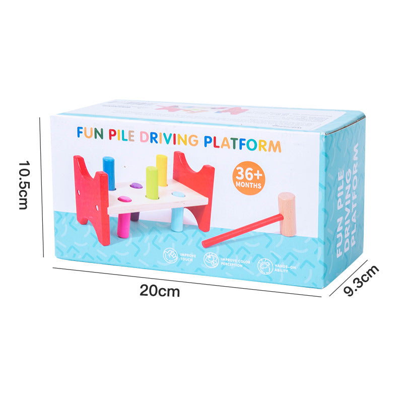 Early Education Puzzle Pile-driving Toy
