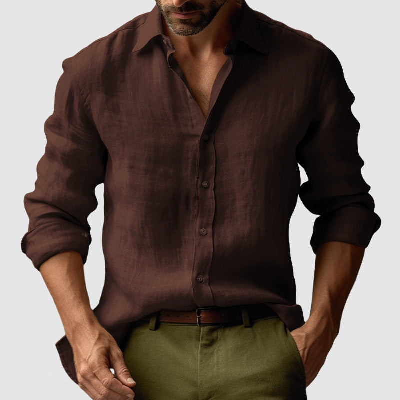 Digital Printing Men's Fashion Shirt