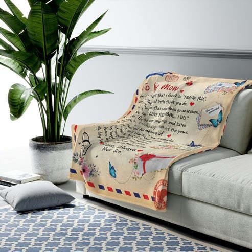Digital Printing Flannel Envelope Cover Blanket