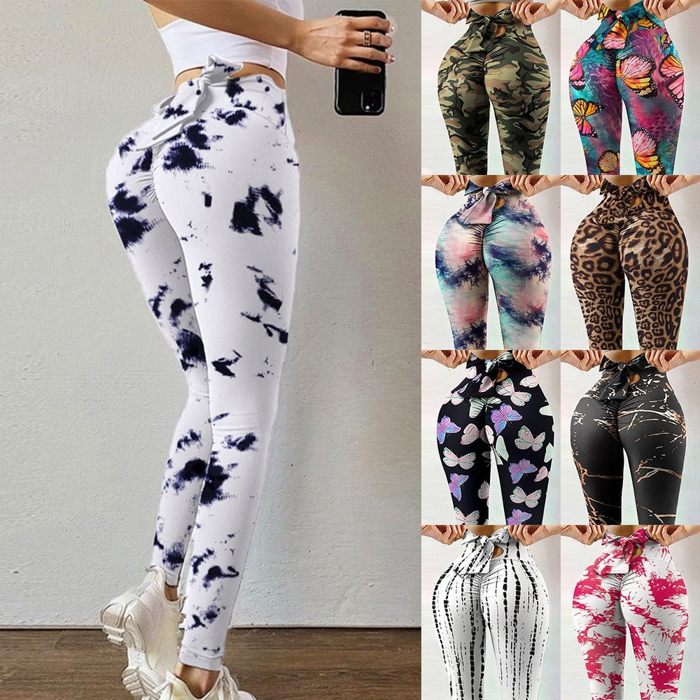Peach Hip Hip Lifting Sport Fitness Yoga Leggings