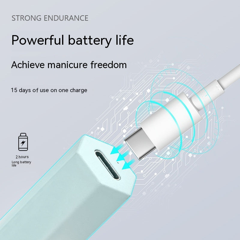 Small Portable Electric Storage Design Mini Nail Tip Heating Handheld Lamp