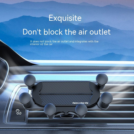 Car Mobile Phone Bracket Universal Internal Anti-shake Air Outlet Car Support Guide