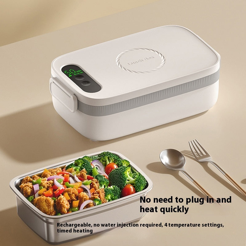 Wireless Heating Portable Rechargeable Lunch Box